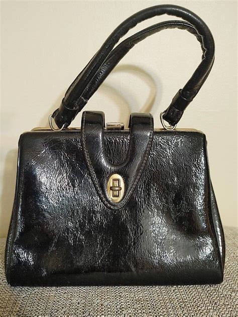 vintage patent leather handbags